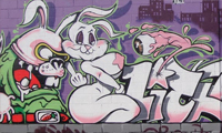 Year of the Rabbit Graffiti